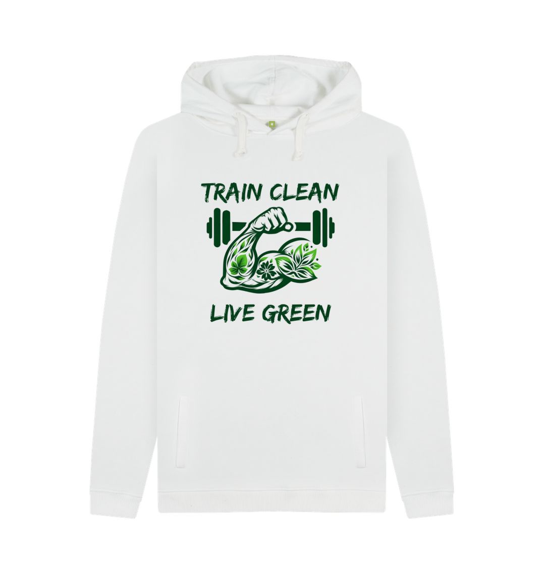 White Colour Train Clean Live Green - Size XL