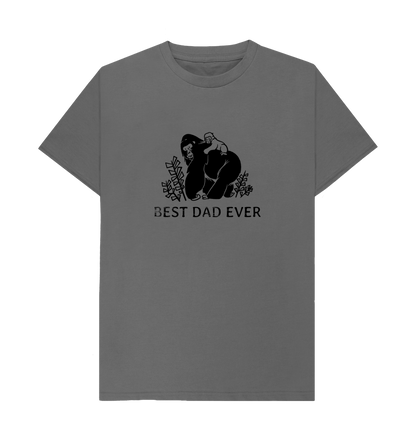 Slate Grey Printed T-shirt Front