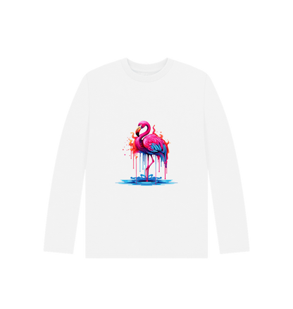White Printed Kids T-Shirt