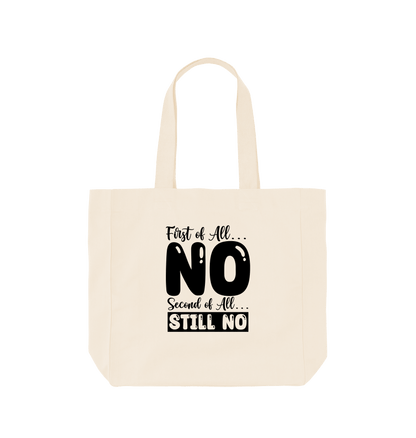 Natural Printed Bag