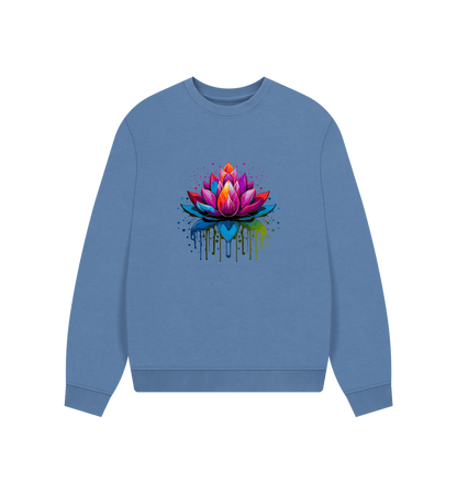 Solent Printed Sweater Front