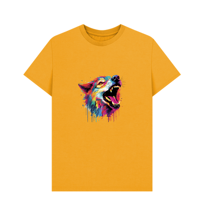 Mustard Printed T-shirt