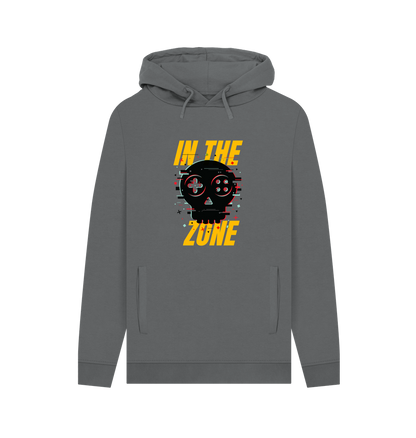 Slate Grey Printed Hoody