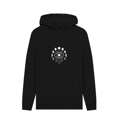 Black Printed Hoody