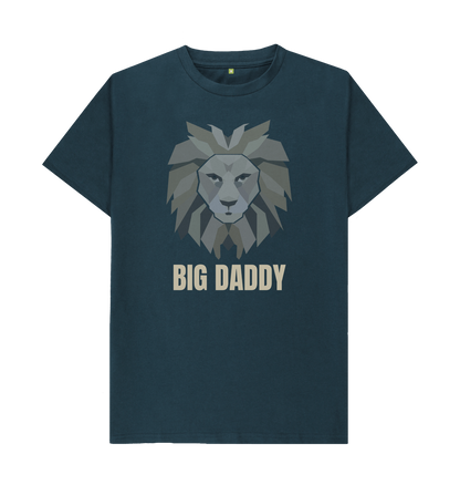 Denim Blue Printed T-shirt Front