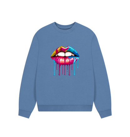 Solent Colour Drip Lipstick - Women's Oversized Jumper