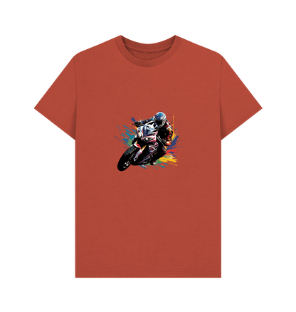 Rust Printed T-shirt