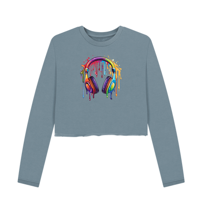 Colour Drip Music - Women's Boxy Jumper