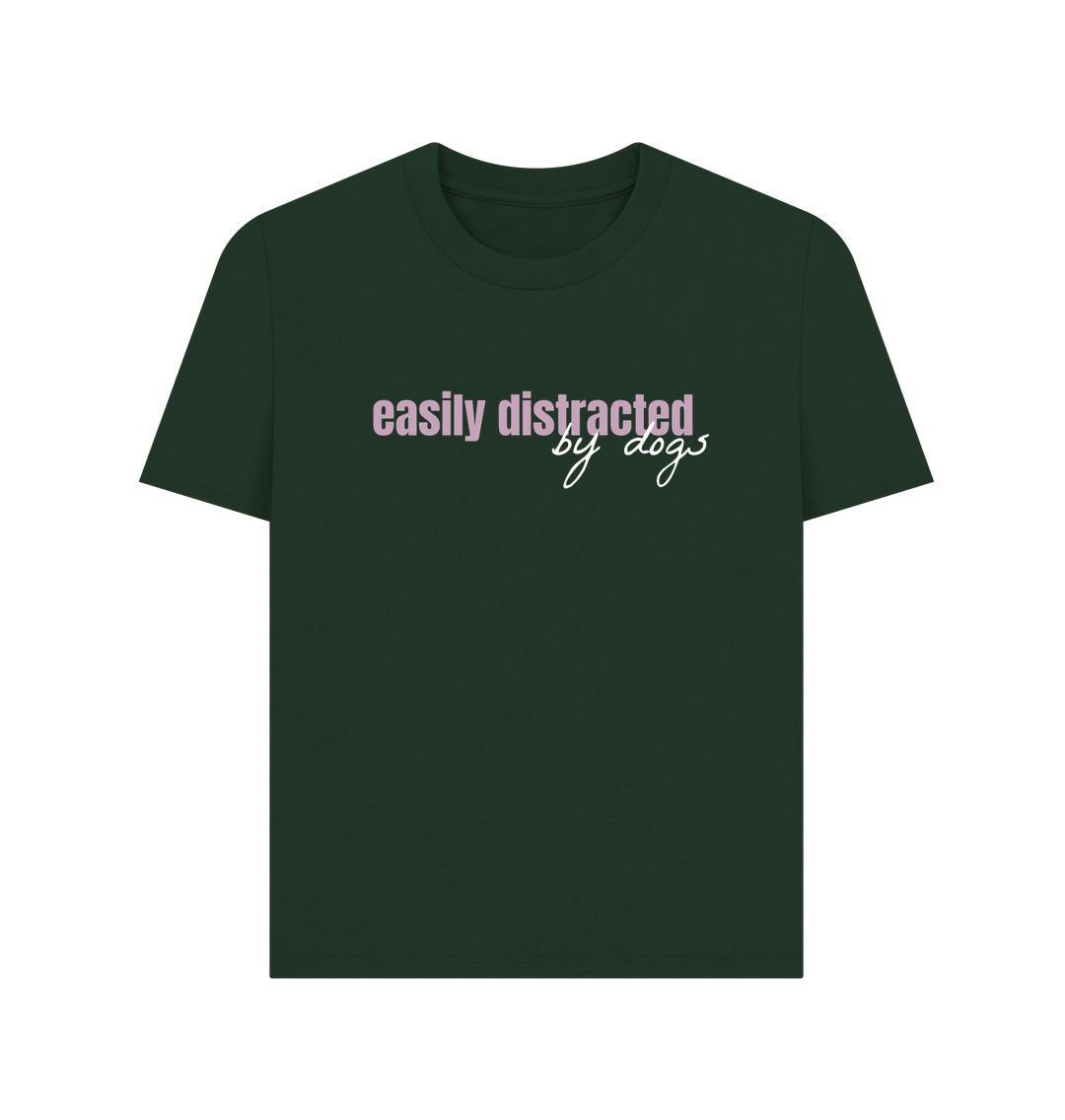 Evergreen Easily Distracted - Women's Plain T-shirt