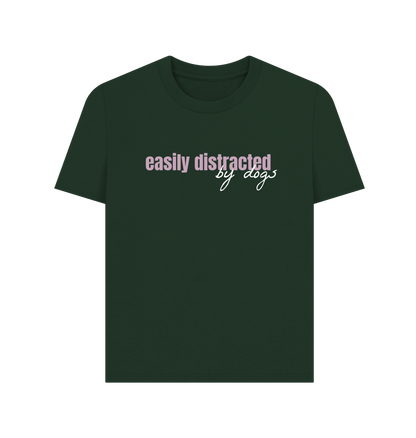 Evergreen Easily Distracted - Women's Plain T-shirt