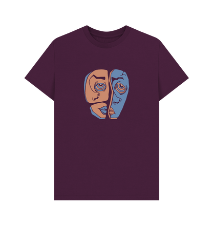 Purple Printed T-shirt