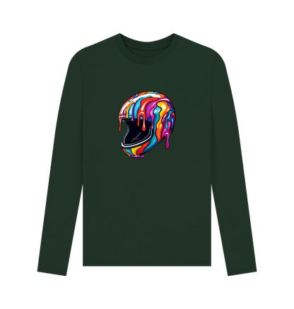 Evergreen Printed Long Sleeve T Shirt Front