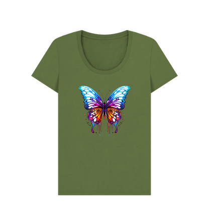 Khaki Printed T-shirt