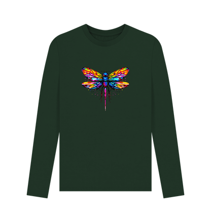 Evergreen Printed Long Sleeve T Shirt Front