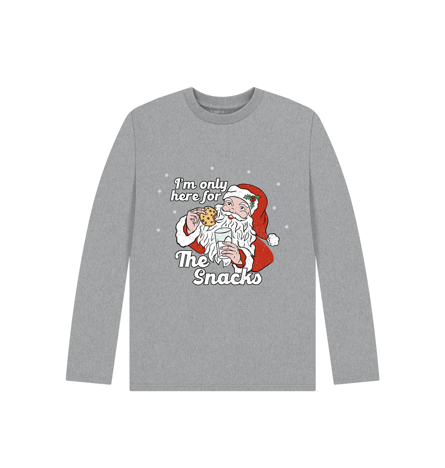 Athletic Grey Printed Kids T-Shirt Front