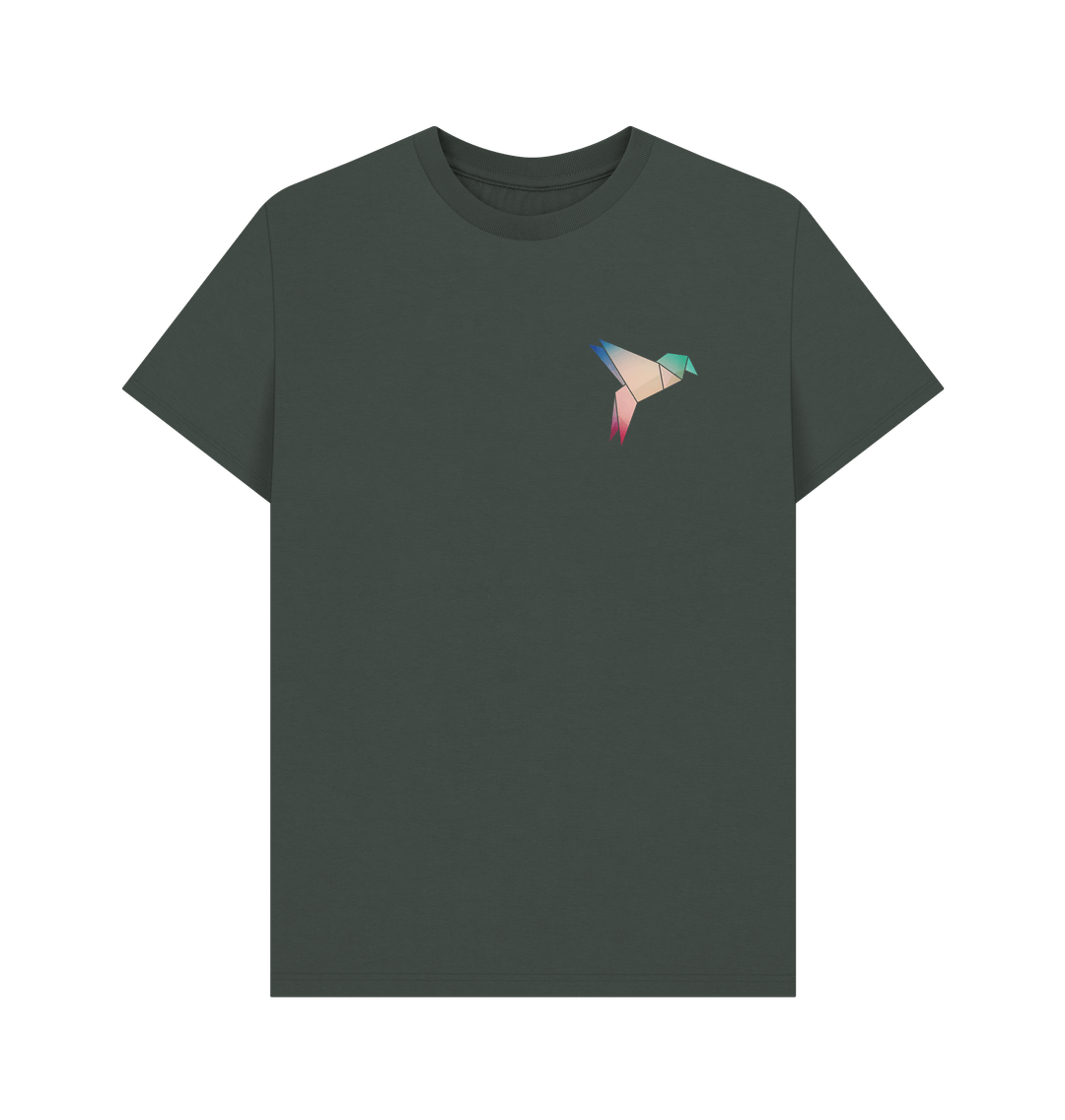Dark Grey Printed T-shirt