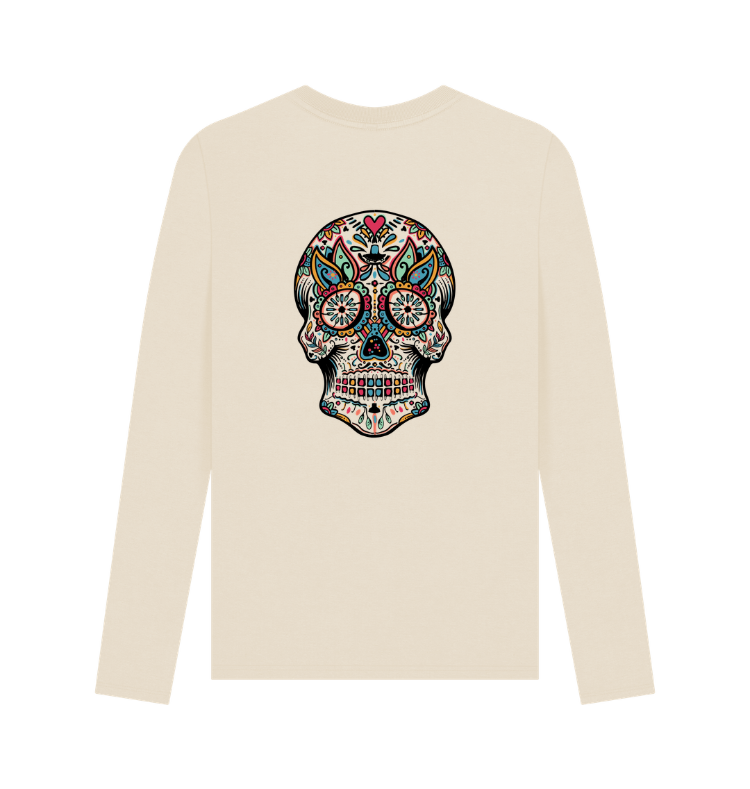 Oat Skull - Men's Long Sleeve T-shirt