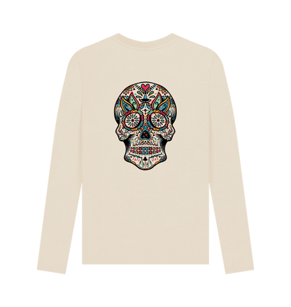 Oat Skull - Men's Long Sleeve T-shirt