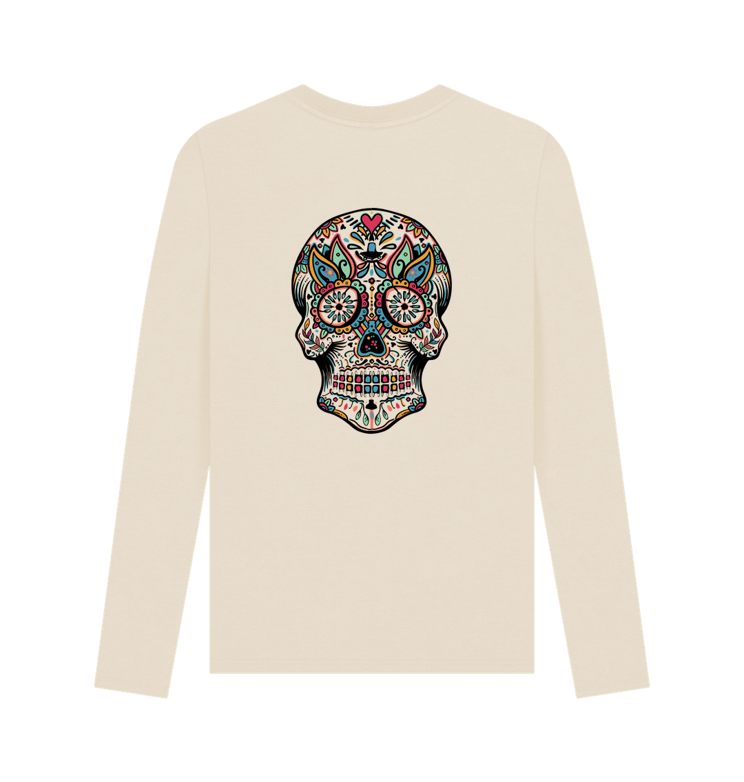 Oat Printed Long Sleeve T Shirt Front