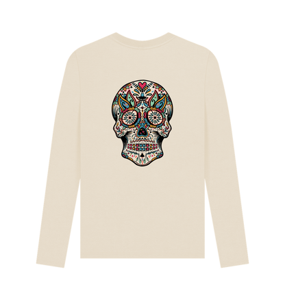Oat Printed Long Sleeve T Shirt Front
