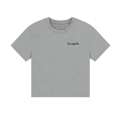 Athletic Grey Printed T-shirt