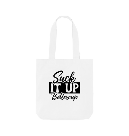White Printed Bag