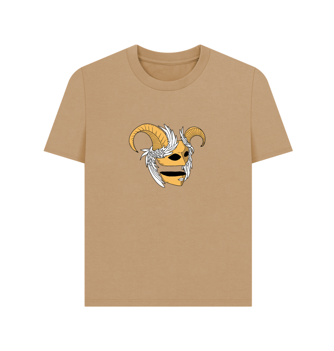 Sand Phantom Mask - Women's Plain T-shirt