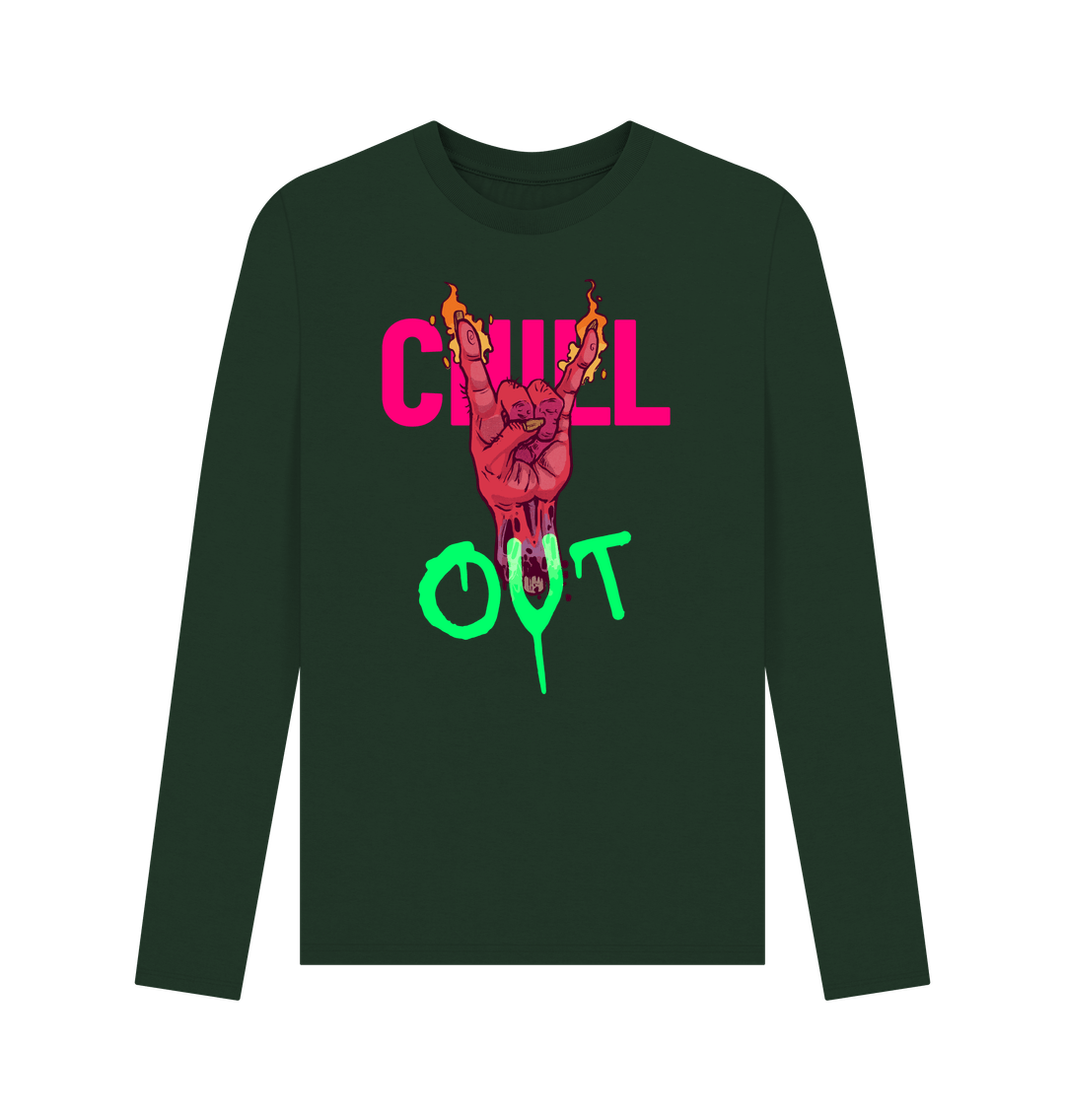 Evergreen Chill Out - Men's Long Sleeve T-shirt