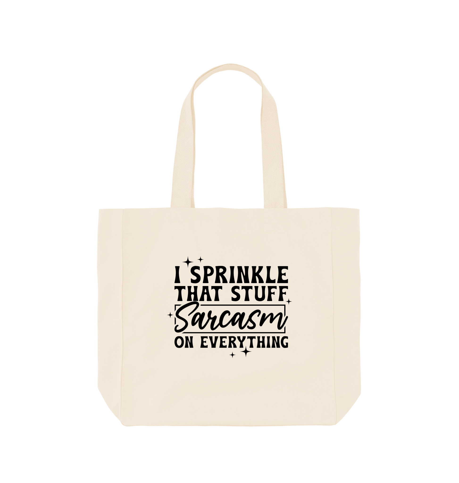 Natural Printed Bag
