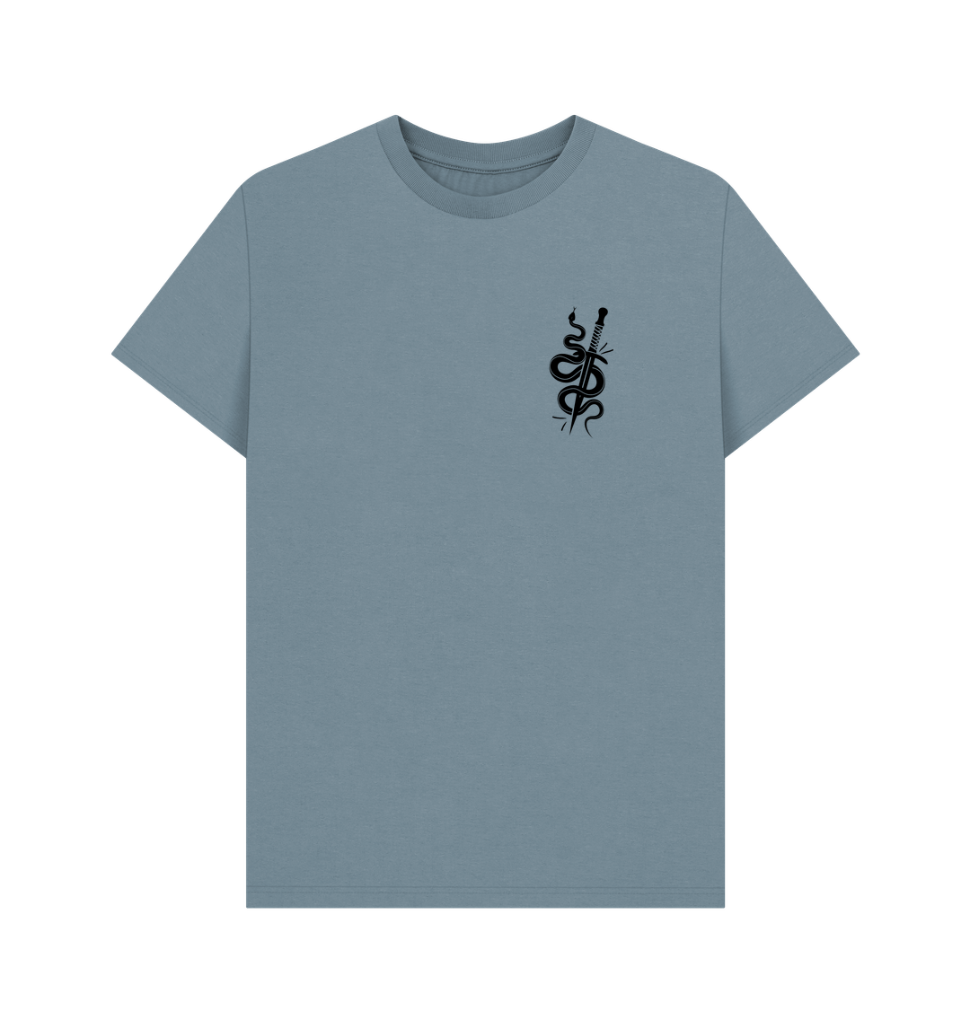 Stone Blue Snake Sword - Men's Basic T-shirt