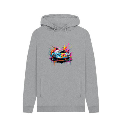 Light Heather Printed Hoody