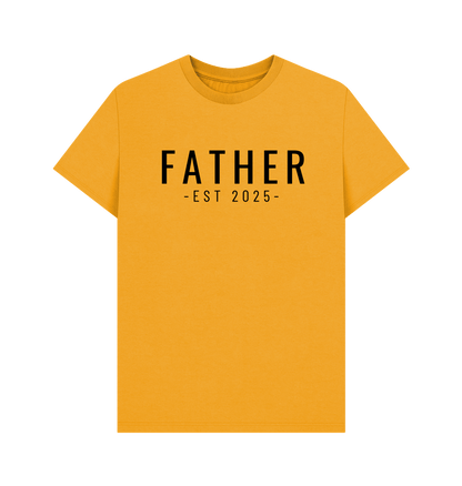 Mustard Father 2025 - Men's T-Shirt