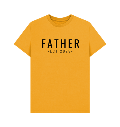 Mustard Printed T-shirt Front