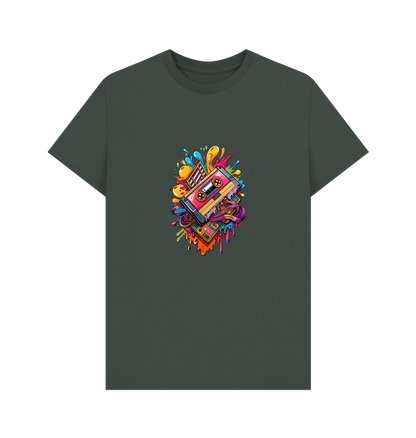 Dark Grey Printed T-shirt