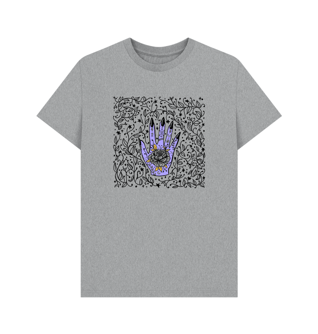 Athletic Grey Printed T-shirt