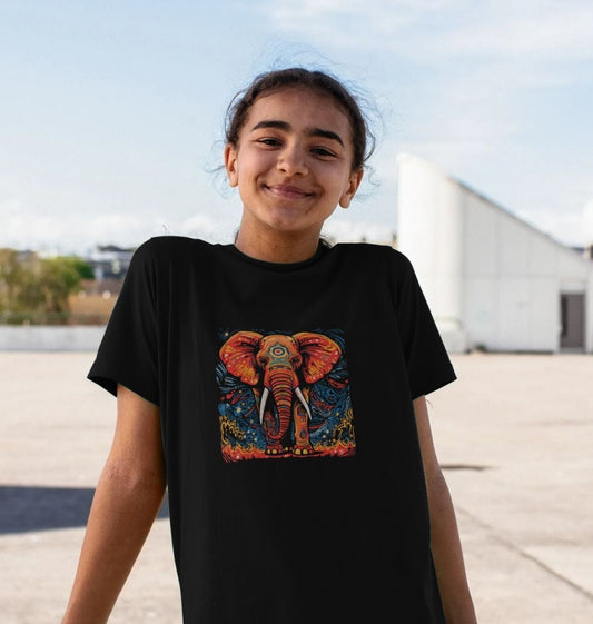 Indian Elephant - Kids' Basic T-Shirt