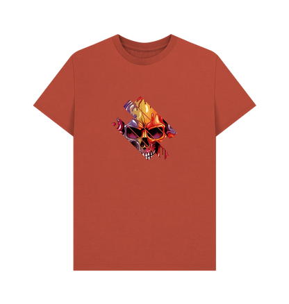 Rust Printed T-shirt Front