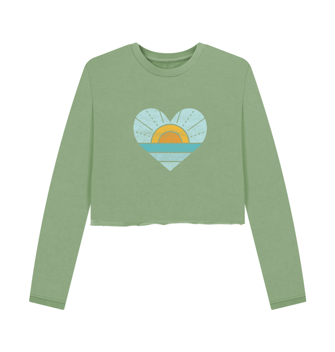 Sage Love Sunshine - Women's Boxy Jumper