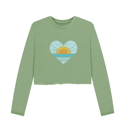 Sage Love Sunshine - Women's Boxy Jumper