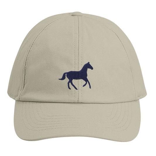 Sand Colour Horse Organic 6 Panel Dad Cap Beechfield B54N - Size 