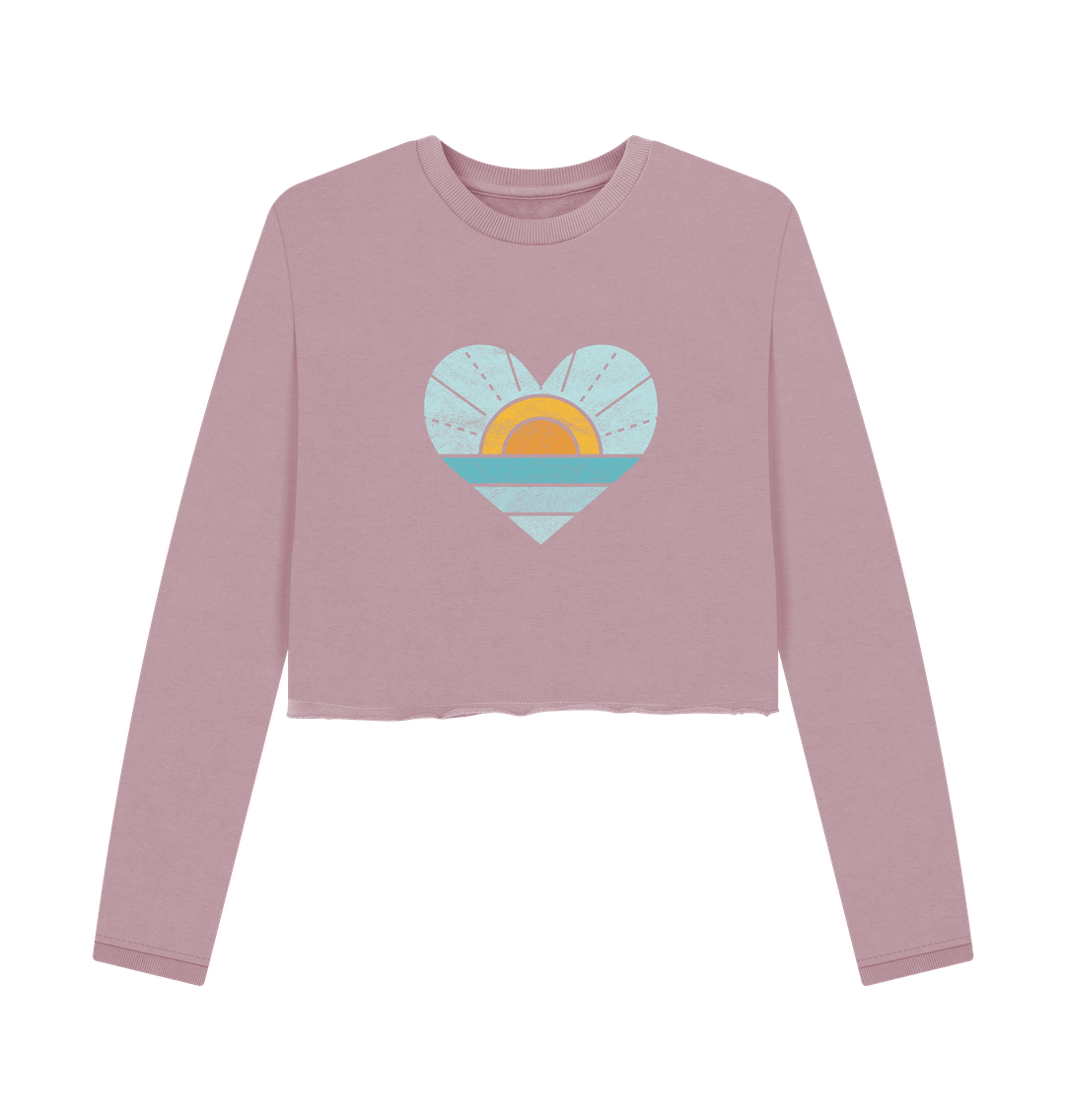 Mauve Love Sunshine - Women's Boxy Jumper