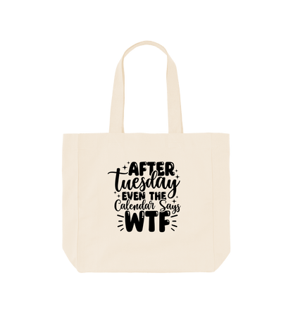 Natural Printed Bag