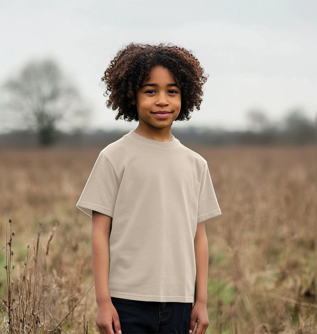 Plain Kids' Basic T-Shirt