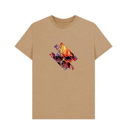 Sand Printed T-shirt Front
