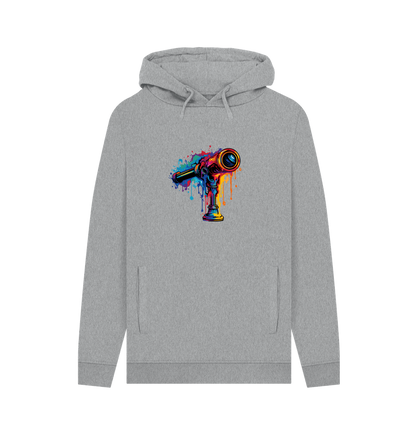 Light Heather Printed Hoody