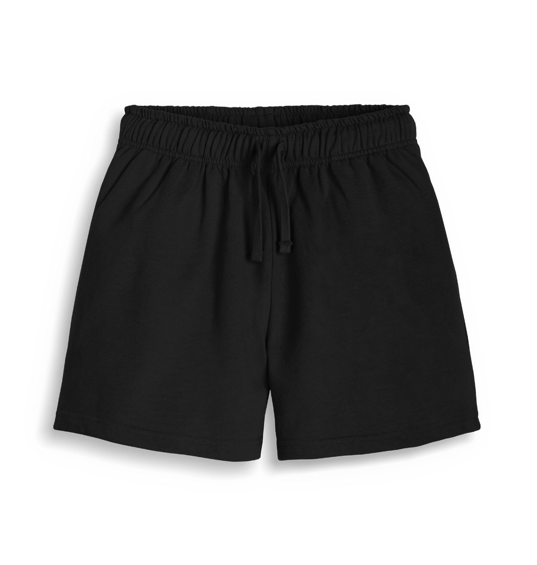 Black Printed Womens Joggers Front