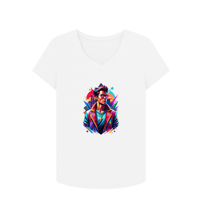 White Printed T-shirt