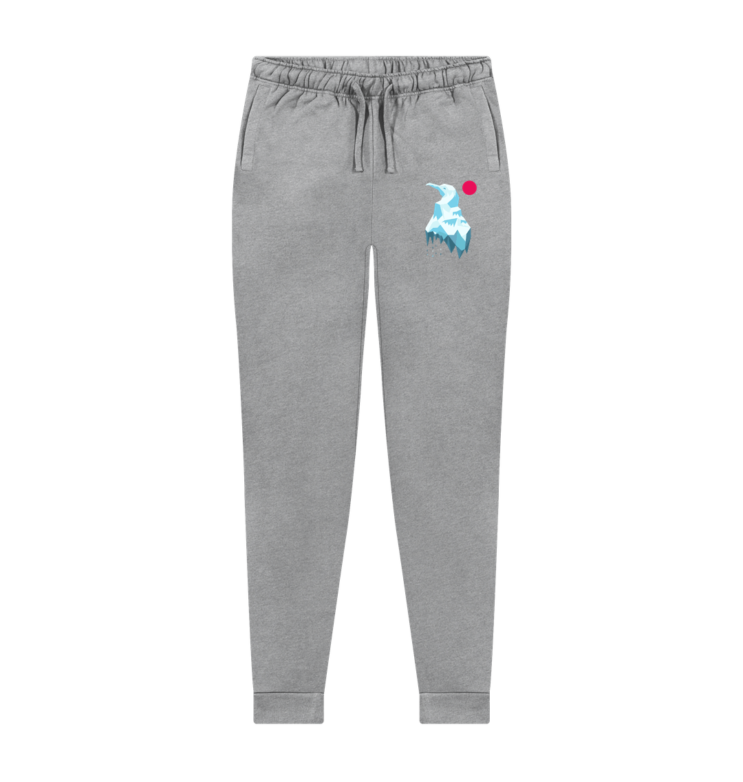 Athletic Grey Ice Penguin - Womens Joggers