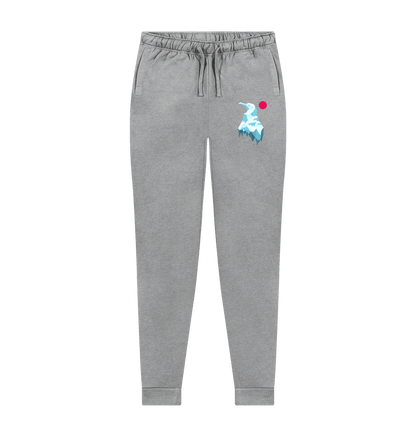 Athletic Grey Ice Penguin - Womens Joggers