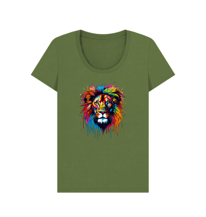 Khaki Printed T-shirt